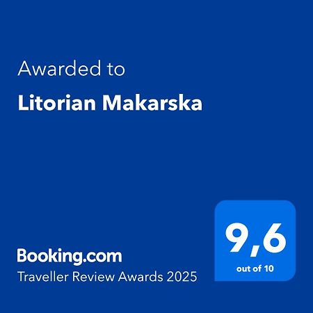 Litorian Makarska Apartment Exterior photo